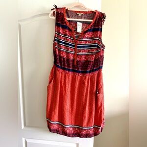 Lucky Brand dress NWT 1X